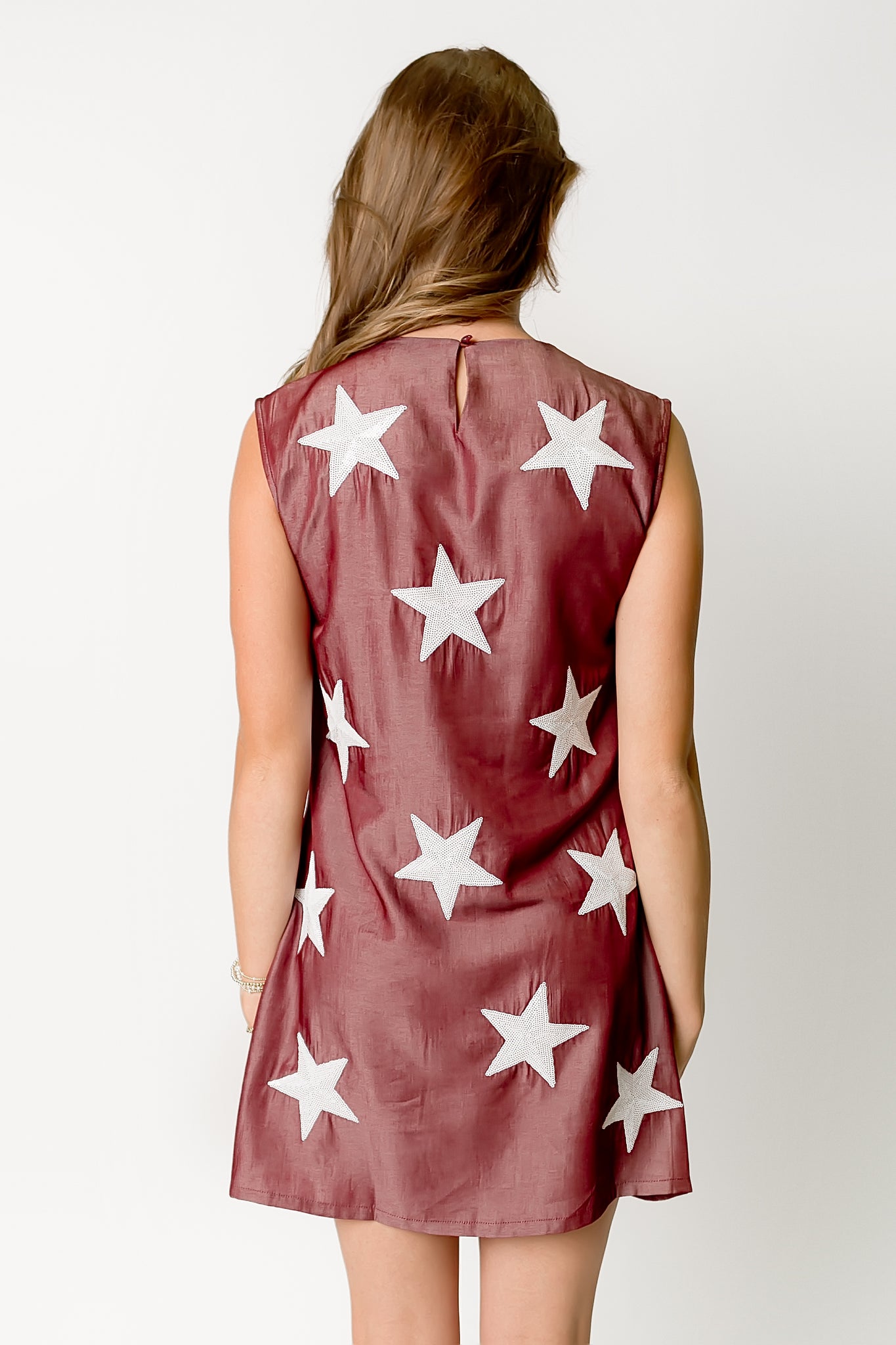 Women's Starstruck Dress - Maroon