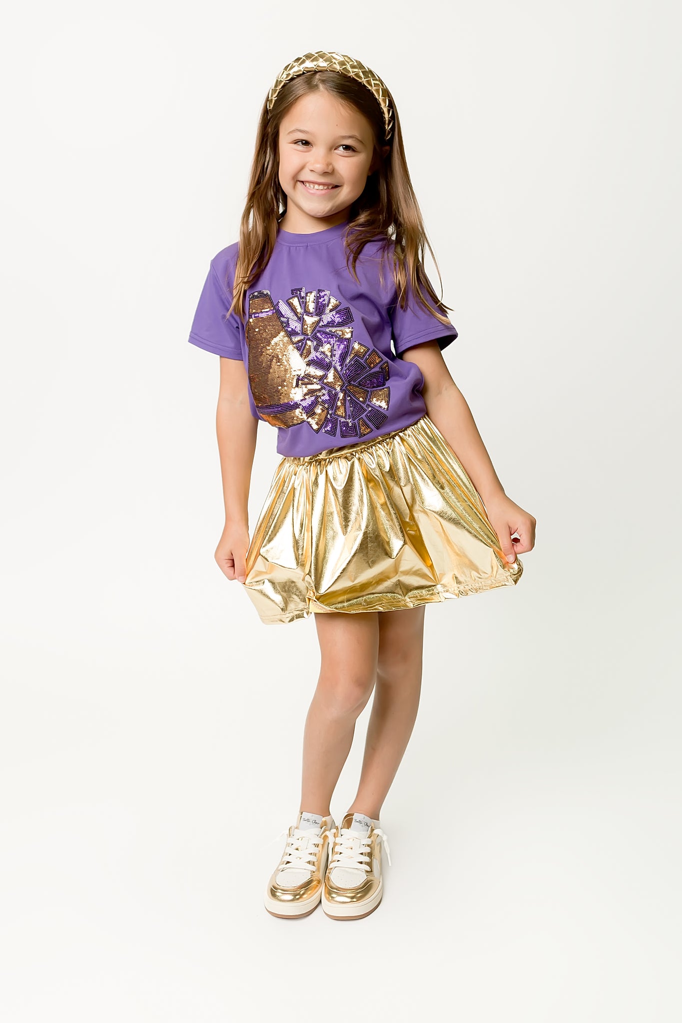 Kids' Megaphone Shirt - Purple