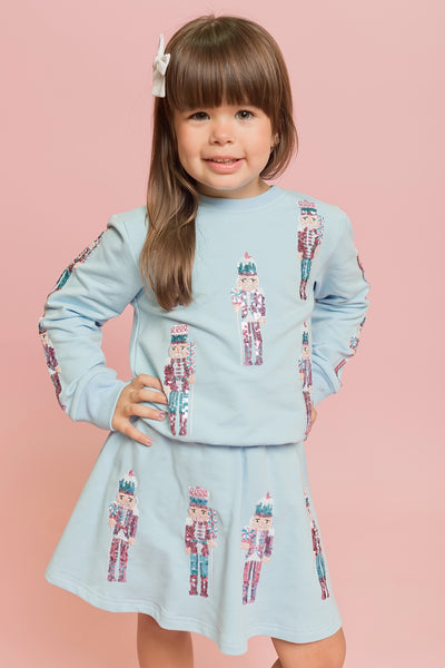 Light Blue Nutcracker Sweatshirt