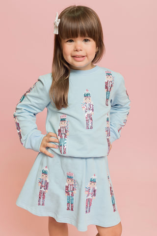 Light Blue Nutcracker Sweatshirt