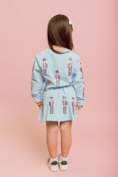 Light Blue Nutcracker Sweatshirt
