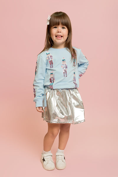 Light Blue Nutcracker Sweatshirt
