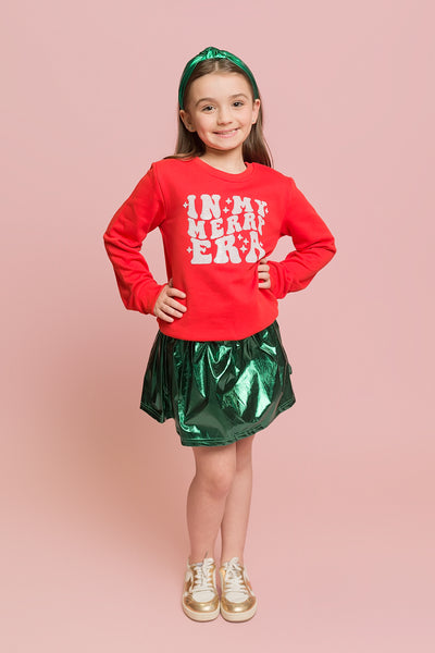 Merry Era Red Sweatshirt