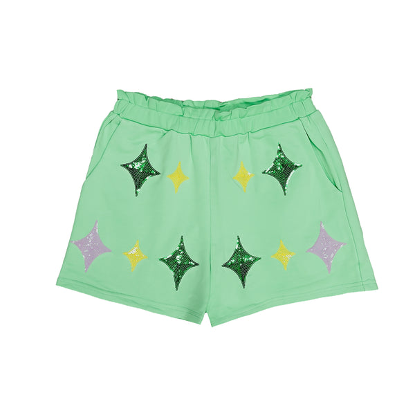 Mardi Gras Stars Kid Shorts