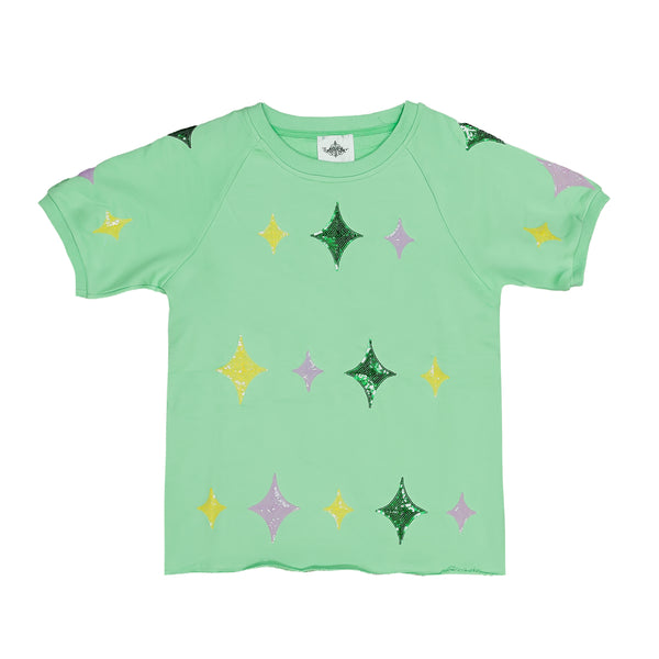 Mardi Gras Stars Kid Shirt