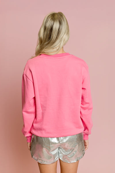 Merry Era Hot Pink Sweatshirt