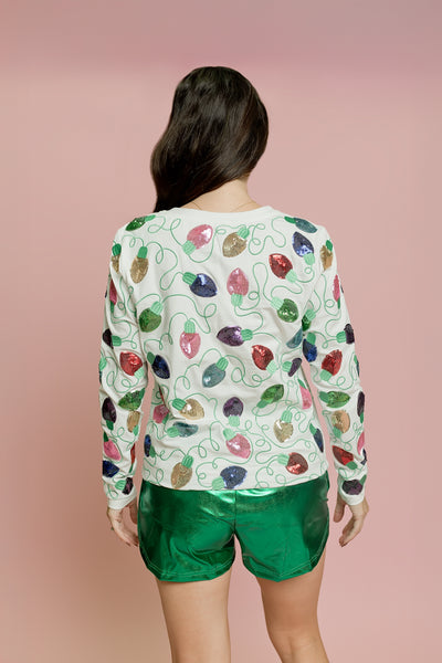 Christmas Lights Longsleeve Shirt