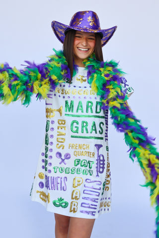 All Things Mardi Gras Dress