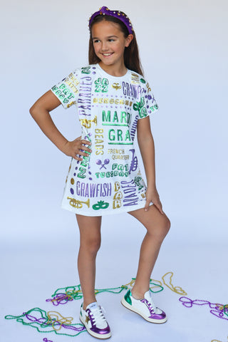 All Things Mardi Gras Dress