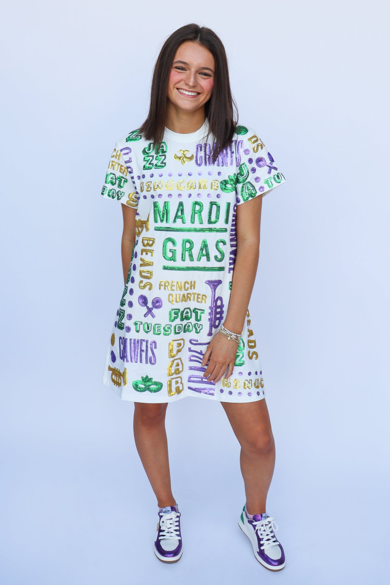 All Things Mardi Gras Dress