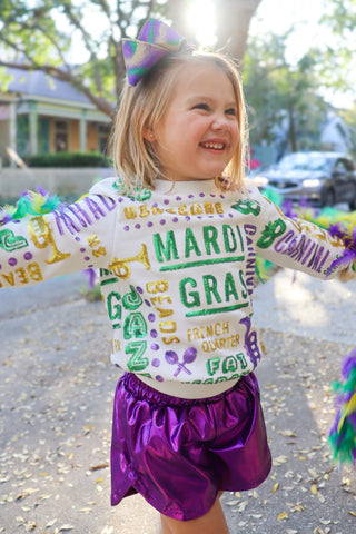 All Things Mardi Gras Sweatshirt