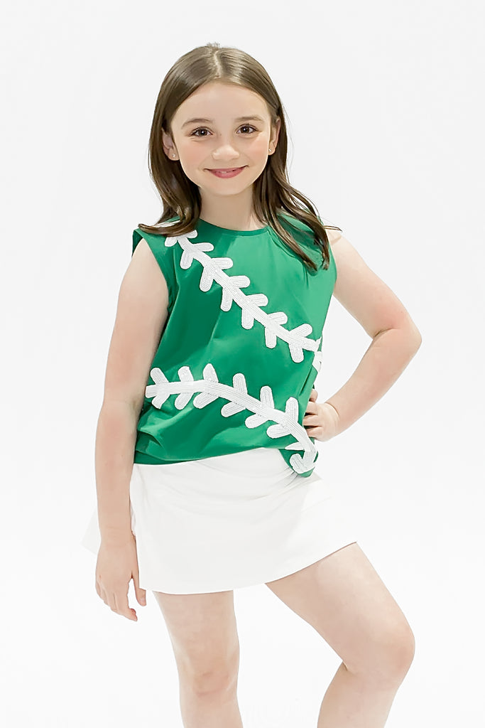 Baseball Green Tank