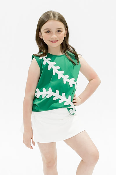 Baseball Green Tank