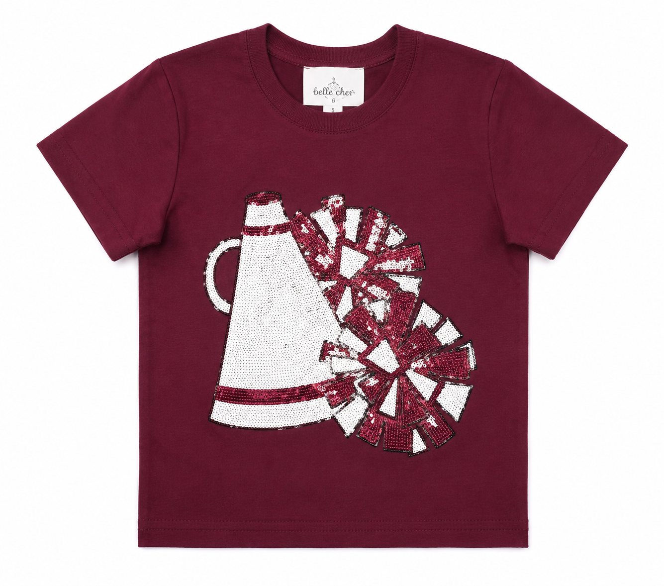 Megaphone Shirt  - Maroon