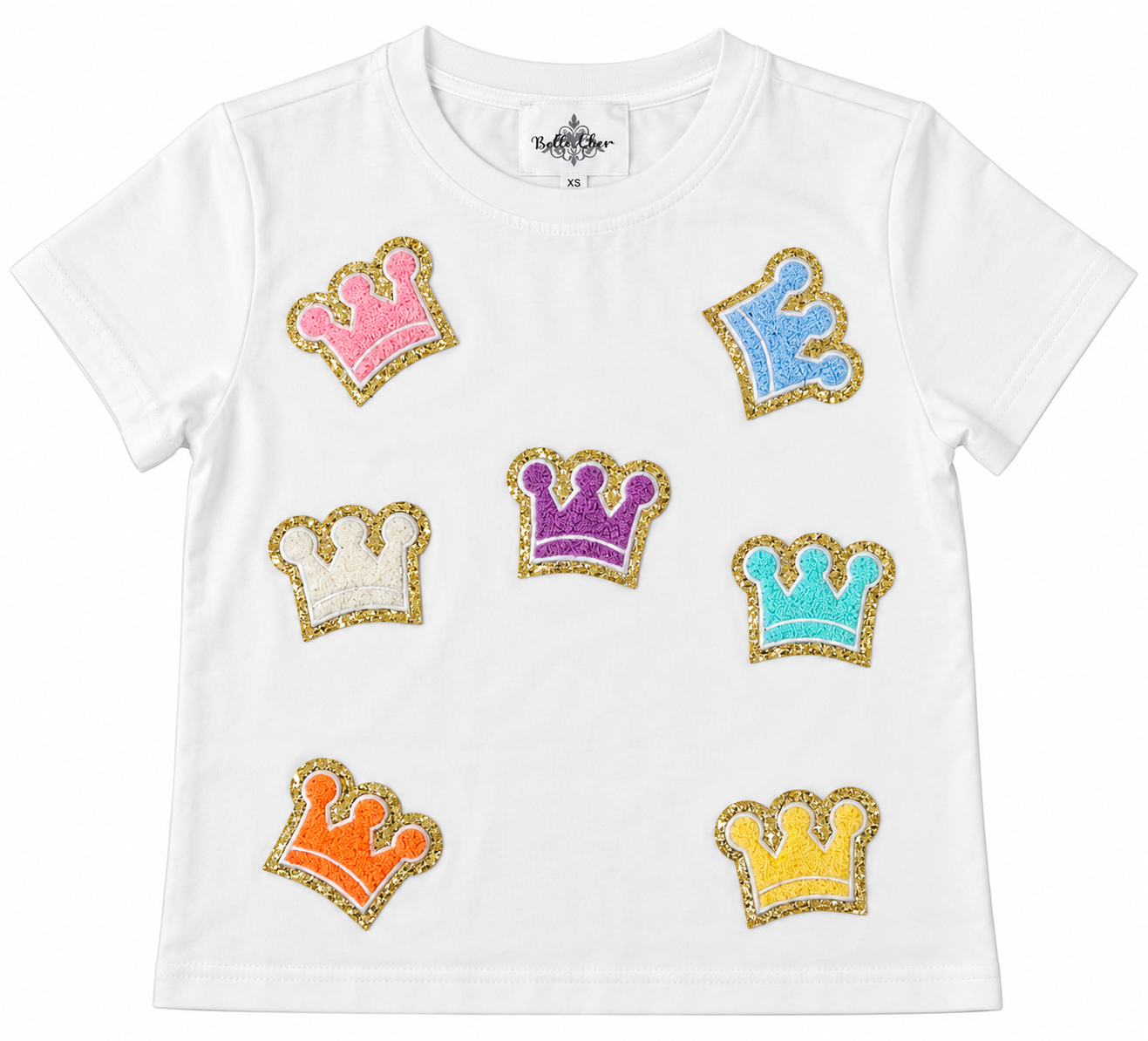 Kids' Chenille Crown Tee
