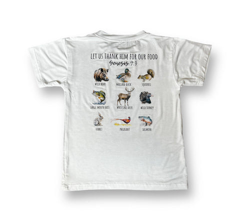 Animal Collage Modal Shirt