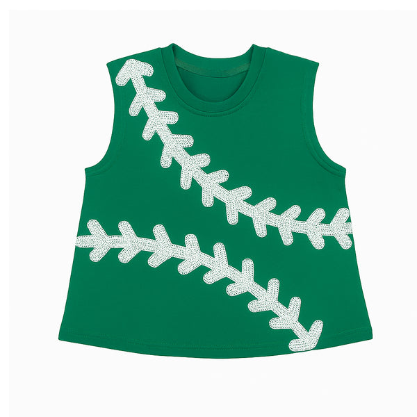Baseball Green Tank