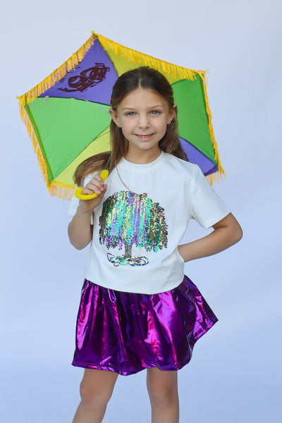 Mardi Gras Tree Shirt