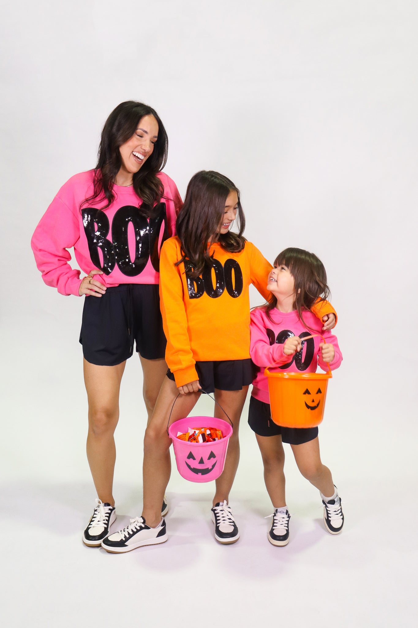 Hot Pink Boo Sweatshirt