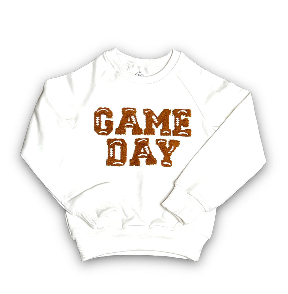 Game Day Chenille Adult Sweatshirt