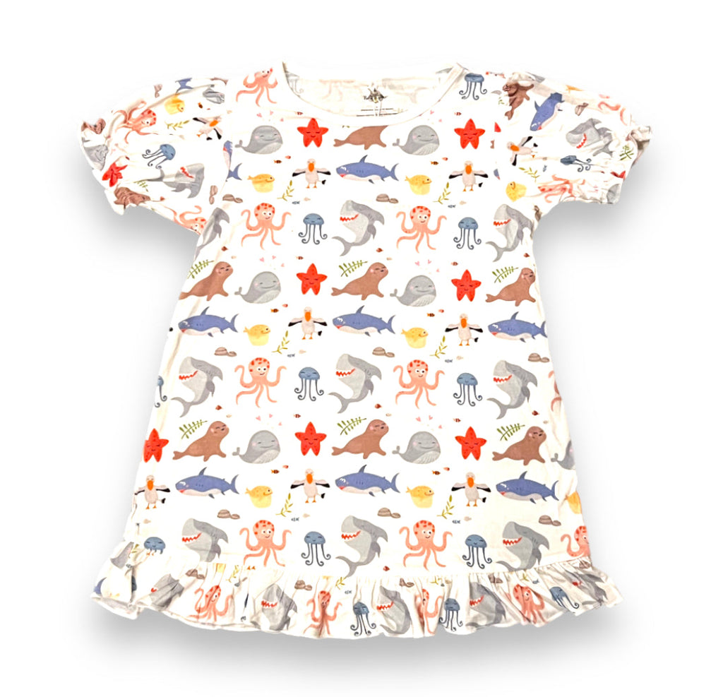 Seacreatures Bamboo Playdress