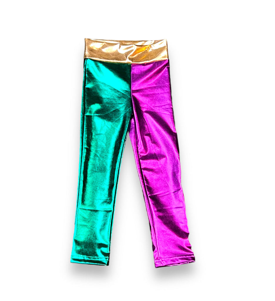 Mardi Gras Metallic Adult Pants