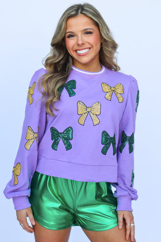 Mardi Gras Bows Top