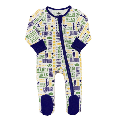 All things Mardi Gras Romper