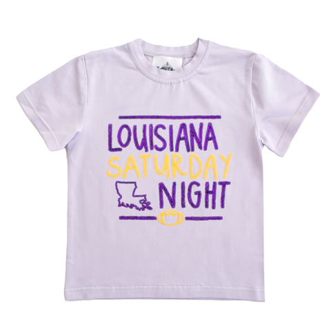 Louisiana Sequin Adult Shirt