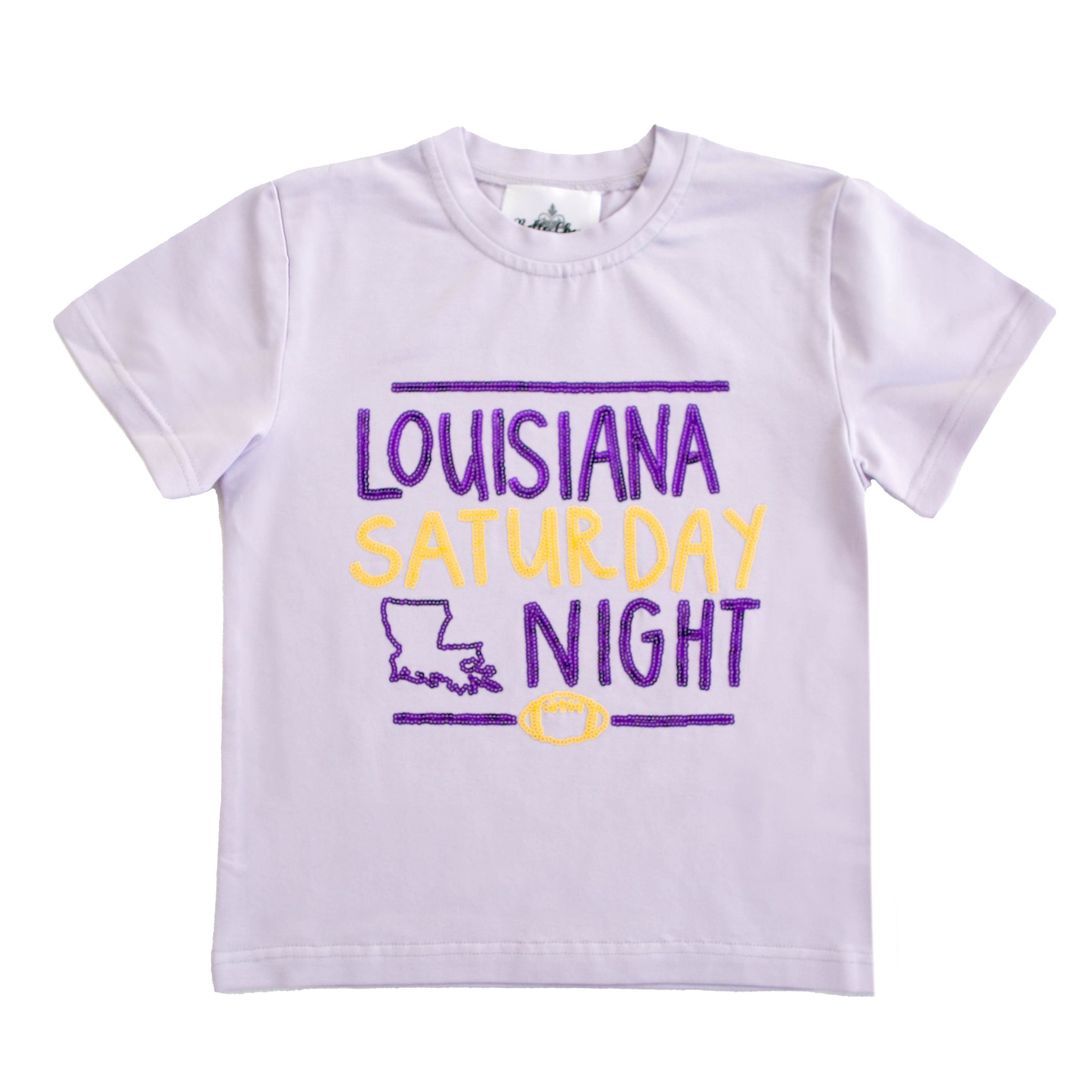 Women's Louisiana Saturday Night Sequin Shirt
