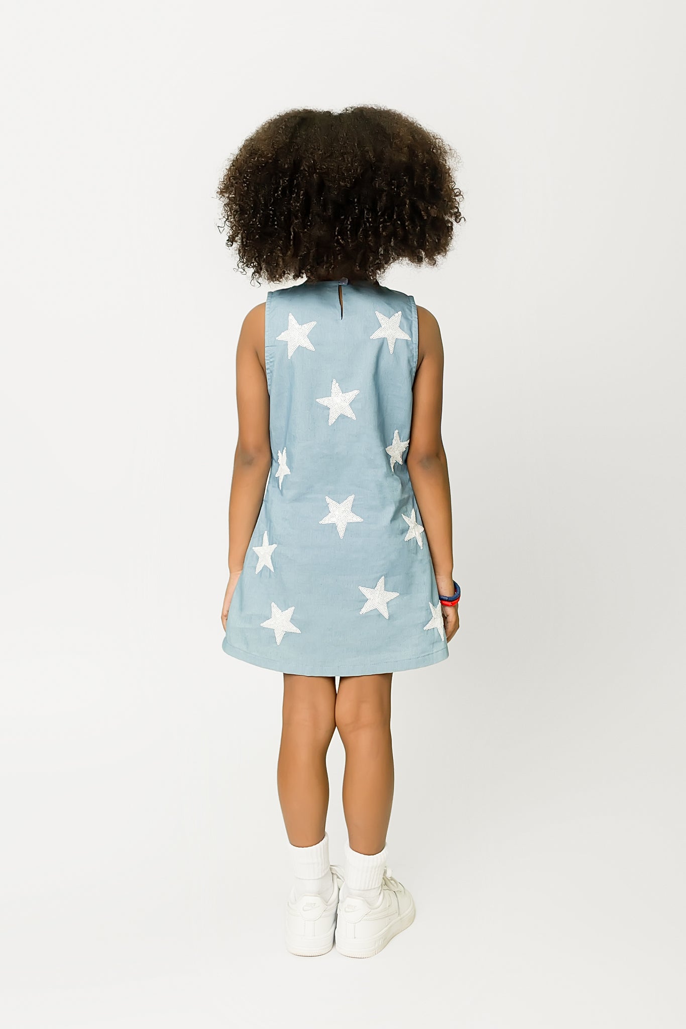 Stars Denim Dress