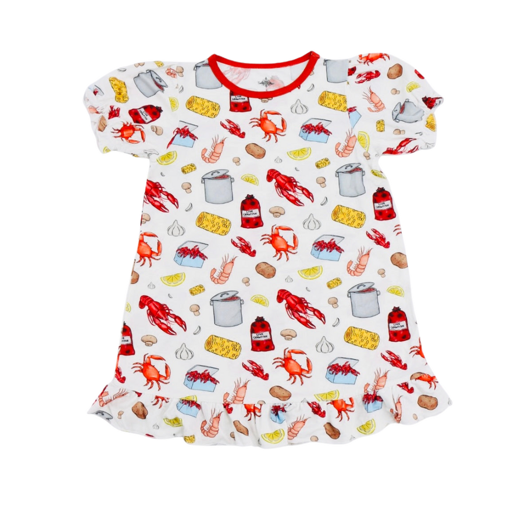 Crawfish Season Bamboo Play Dress