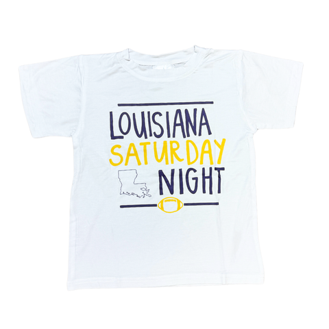 Boy Louisiana Saturday Night Shirt