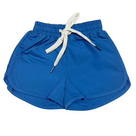 Blue Athletic Kid Shorts