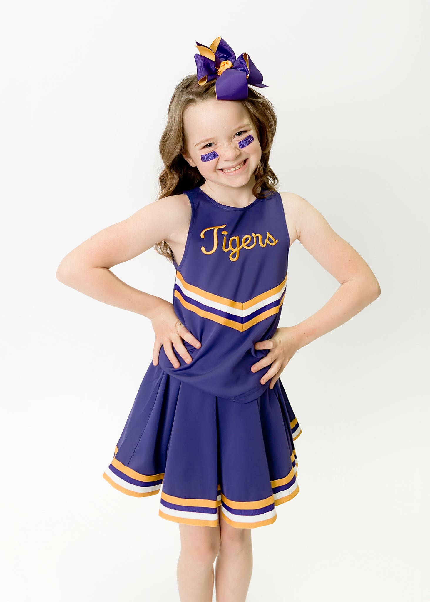Kid's Tigers Cheer Costume