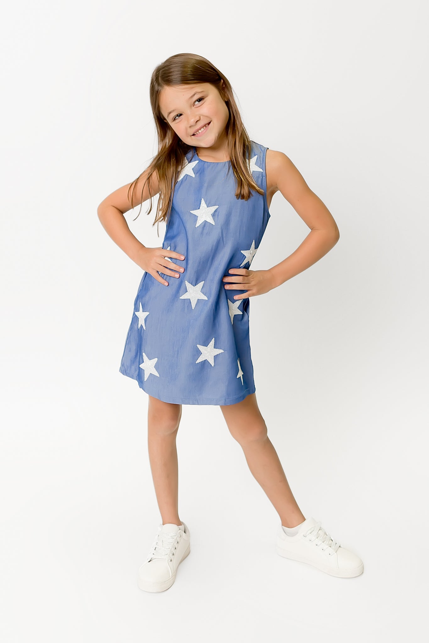 Kids' Starstruck Dress - Royal Blue