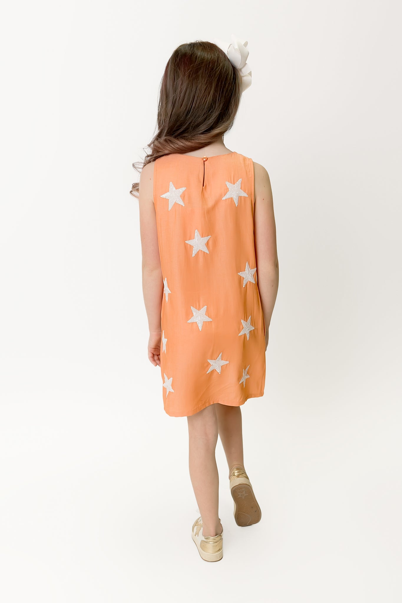 Kids' Starstruck Dress - Orange
