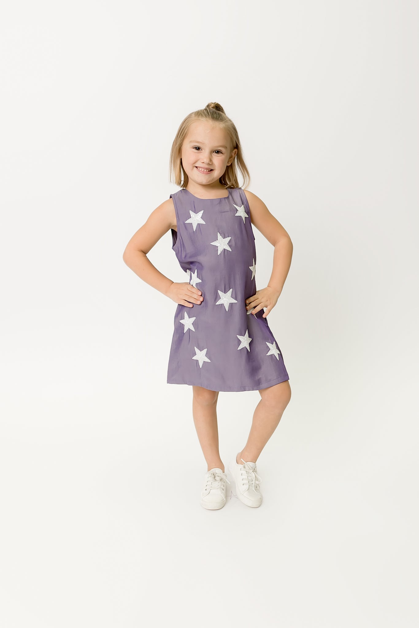 Kids' Starstruck Dress - Purple