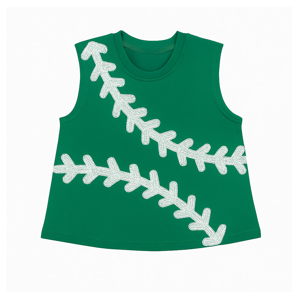 Baseball Green Tank
